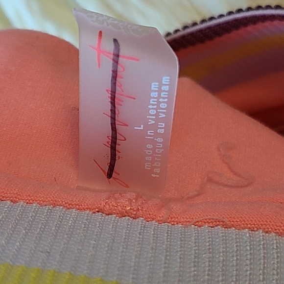 FP Movement by Free People Women's Face Off Pleated Tennis Skort in Orange Sz L - Picture 5 of 5